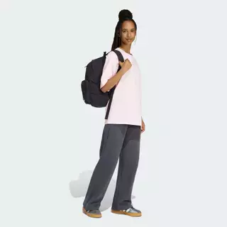 adidas ไลฟ์สไตล์ เสื้อยืดพิมพ์ลาย MINI EMBROIDERY OVERSIZED ผู้หญิง สีชมพู KA5085