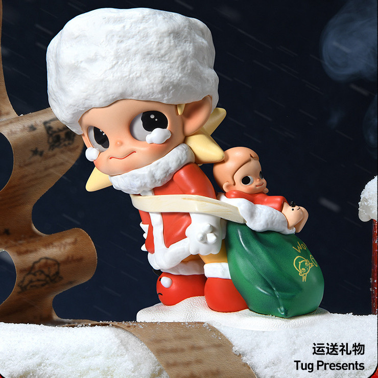 POPMART POPMART Zsiga Zsiga Gift Collection Winter Series รูป Mystery Box ของเล่นเครื่องประดับของขวั