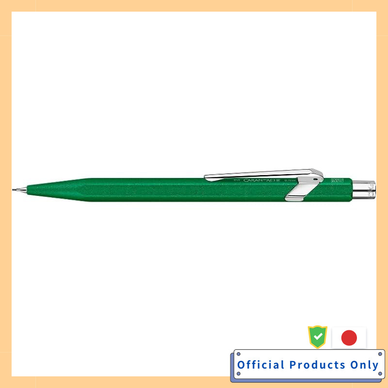 CARAN D'ACHE Mechanical Pencil 849 Color Matte X Green MF0844-734 0.5mm Metal Case Import