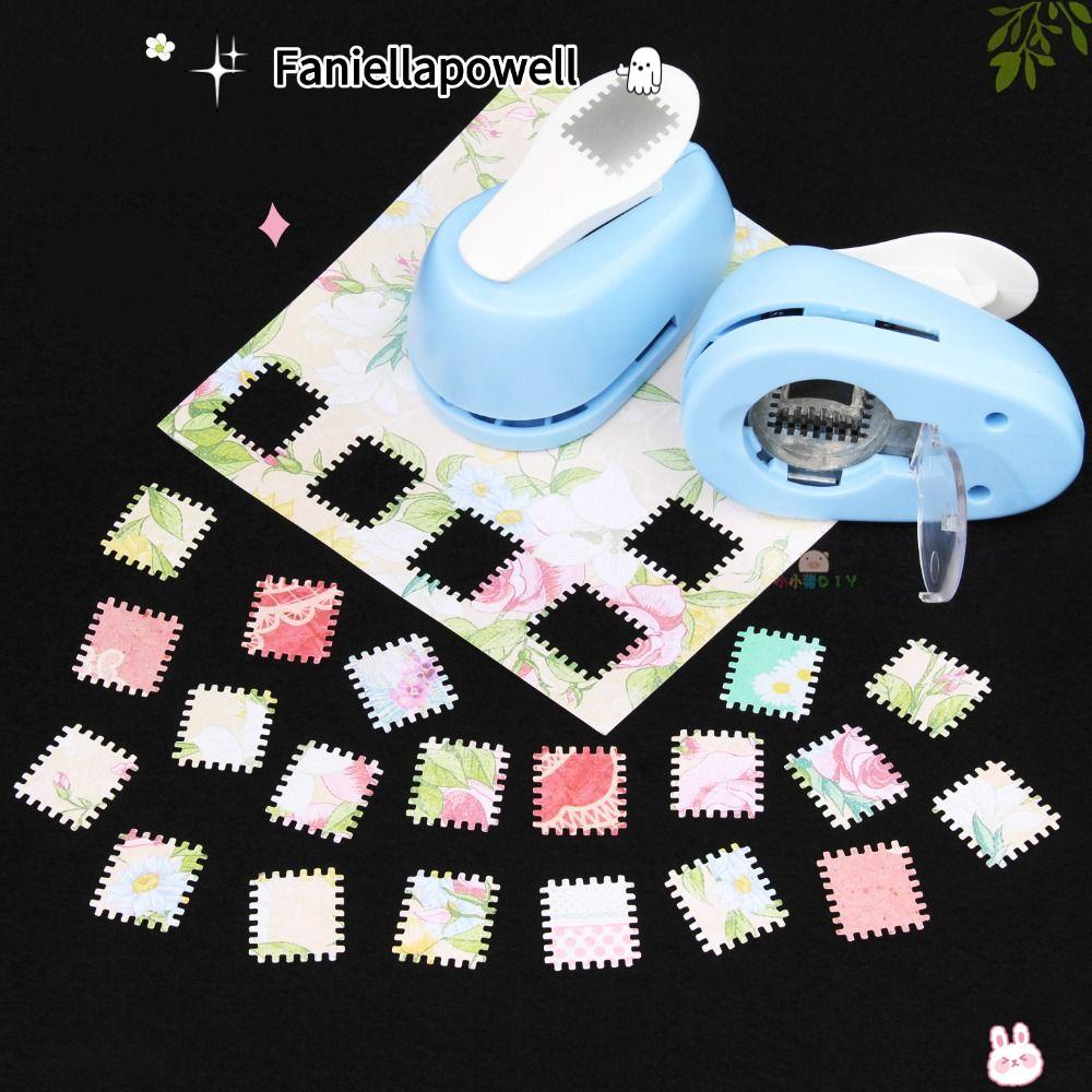 FANIELLAPOWELL Stamp Border Punch, Handmade Labor saving Stamp ลายนูน|ประณีต Embosser DIY งานฝีมือแส
