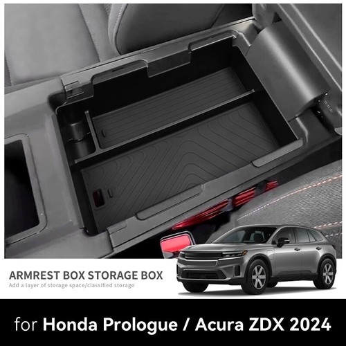For Honda Prologue/Acura ZDX 2024-2025 Console Armrest Organizer Compatible Tray