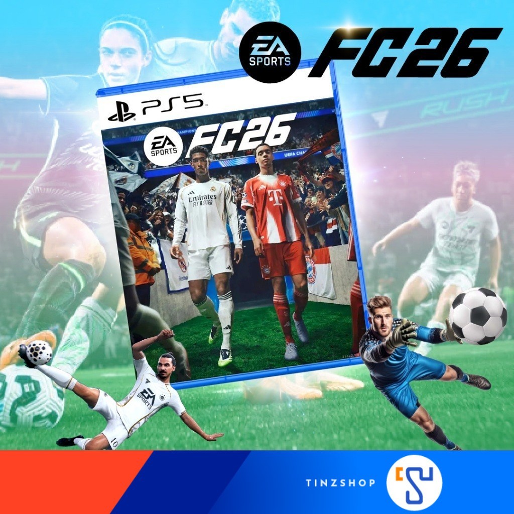 [ส่งด่วน] PlayStation 5 Game EA Sports FC26 / Zone Asia เกมPS5 เกมฟุตบอล