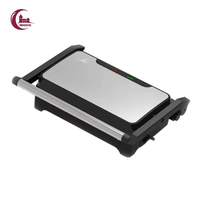 [Almencla] Panini Press Grill เครื่องทําอาหารเช้าขนาดกะทัดรัดสําหรับอาหารเช้าของว่างแซนวิช