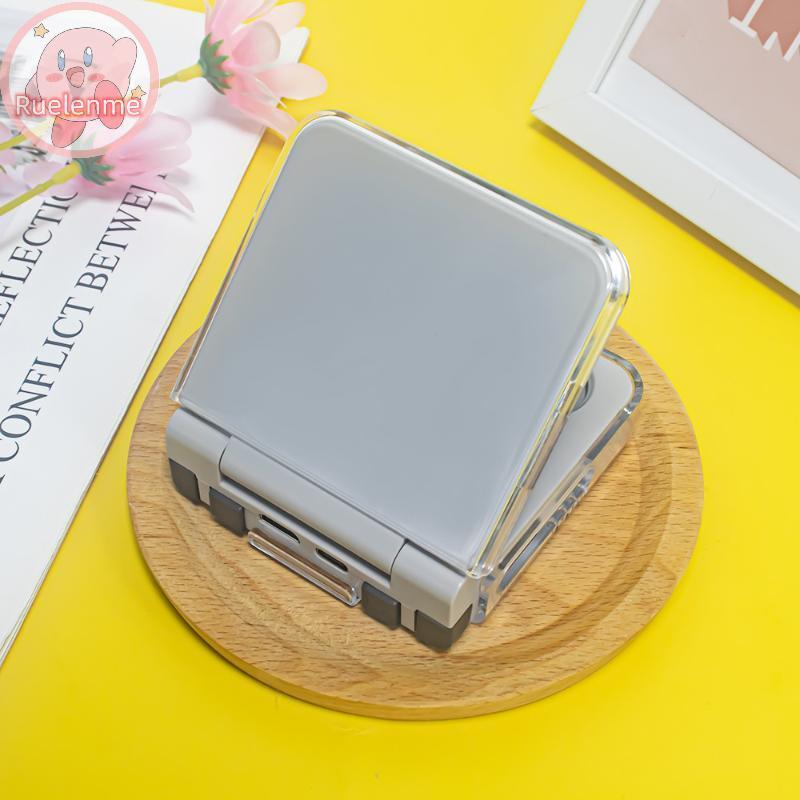 Uelenme 1 ชุดสําหรับ Miyoo Flip V2/Miyoo Flip Transparent PC Hard Case กันกระแทก Scratch-Resistant N