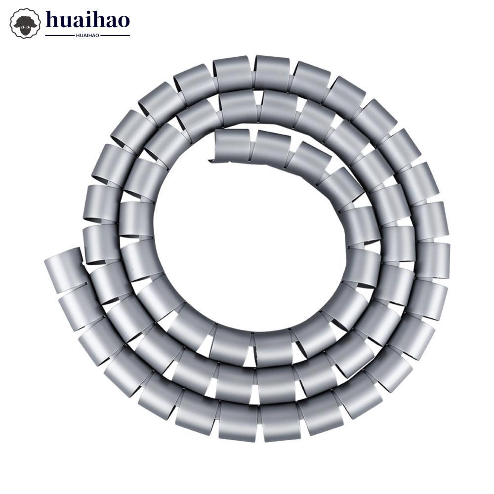 HUAIHAO 1M เปิดสายยืดหยุ่นเกลียวสายสุทธิฝาครอบป้องกัน Anti-Bite Anti-Winding ท่อลวด 12 มม./16 มม.F7M