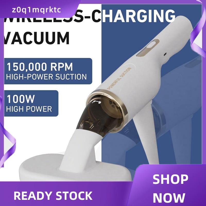 z0q1mqrktc เครื่องดูดฝุ่นมือถือไร้สายพร้อมระบบดูดแสง UV & Blower HEPA Filter 4 หัวฉีดสําหรับทําความส