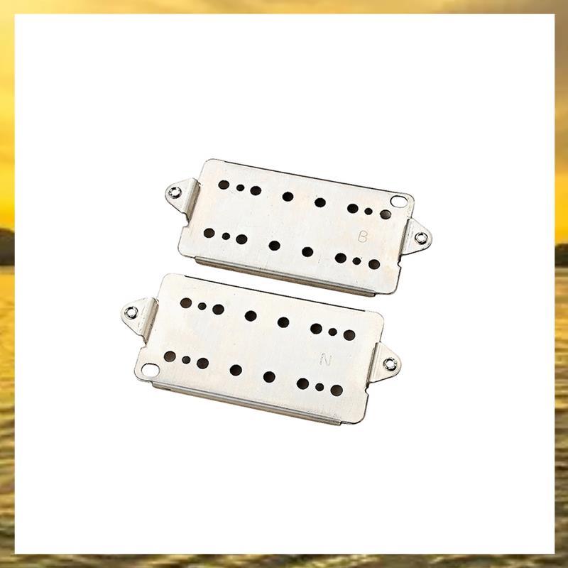 (PTL)2 ชิ้น 50 มม.52 มม.กีตาร์รถกระบะแผ่นฐานอุปกรณ์เสริมกีตาร์คอสะพาน Humbucker Pickup แผ่นฐานเสา Sp