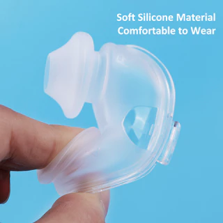 Suolaer ResMed AirFit P10 หมอนจมูกเบาะรวมหมวกสายรัด CPAP Reuse อุปกรณ์เสริม