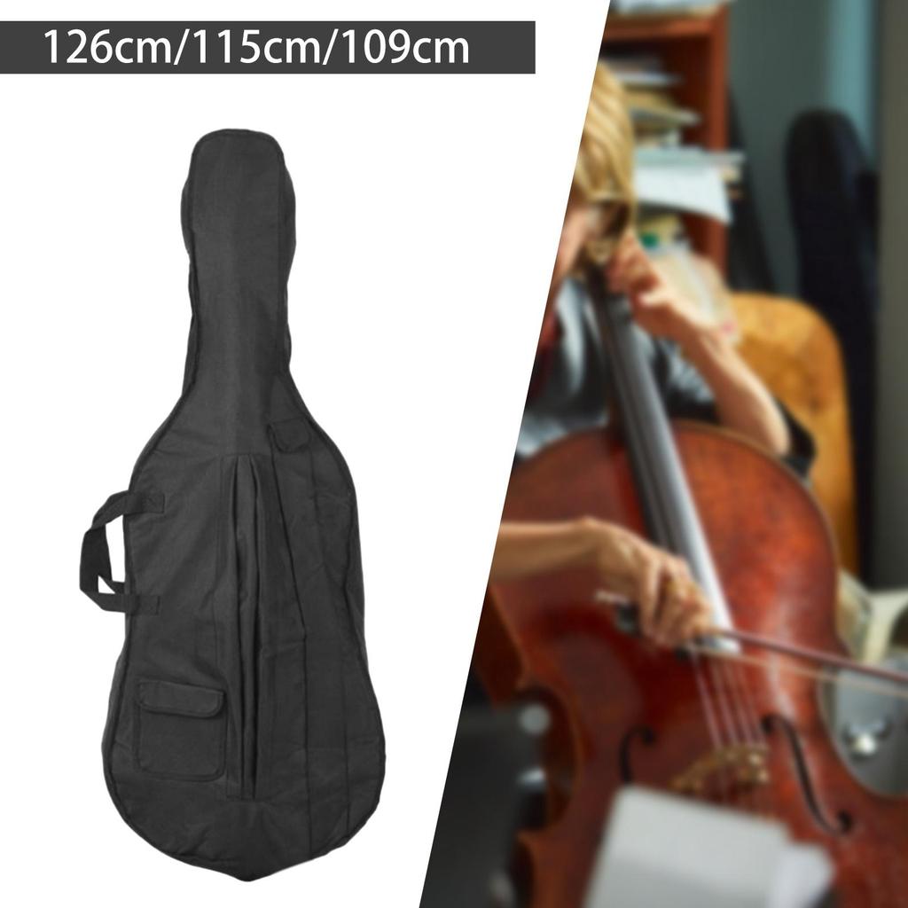 [trdfdv] กันน้ํา Cello Bag Cello Case กันฝุ่นหนา Padding Portable Cello Backpack Cello Protection สํ