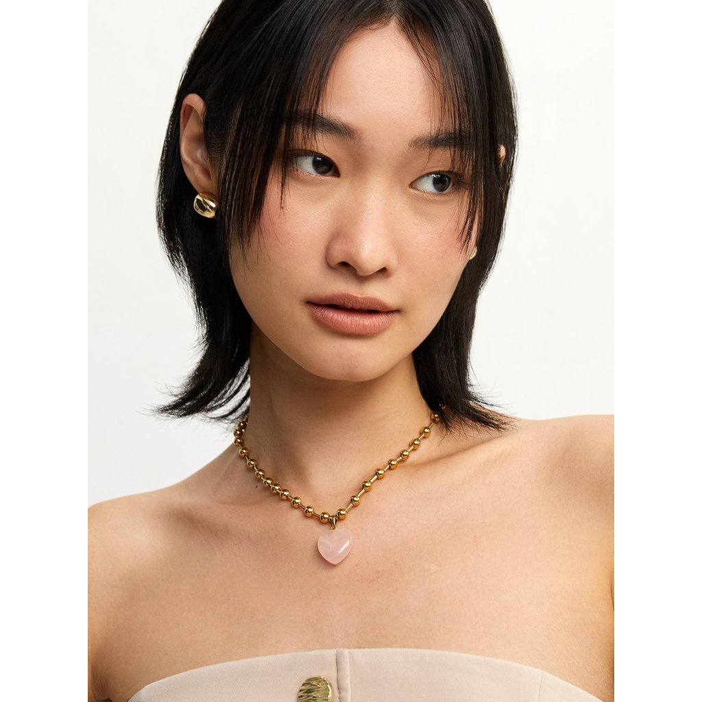 [Pomelo] สร้อย รุ่น Gmnnlpopheart02 / Gmnnlpopheart02 Necklace