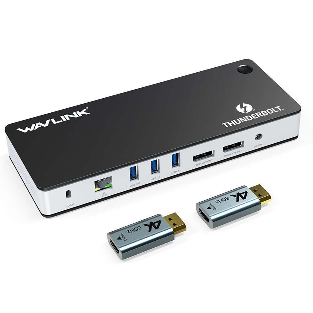 Wavlink USB C8K/双4K@60HzThunderbolt 3/4 笔记本