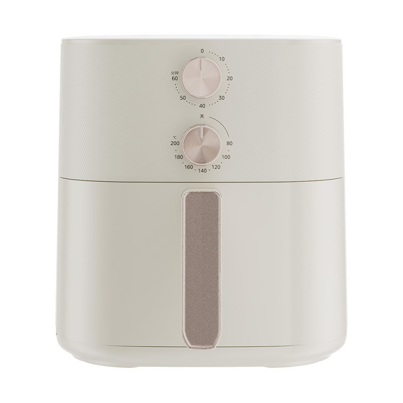 Midea/สวย MFKZE6016หม้อทอดไร้น้ำมันแบบไม่ต้องหมุนสำหรับใช้ในบ้าน6L ปุ่มควบคุมเครื่องไมโครเวฟ