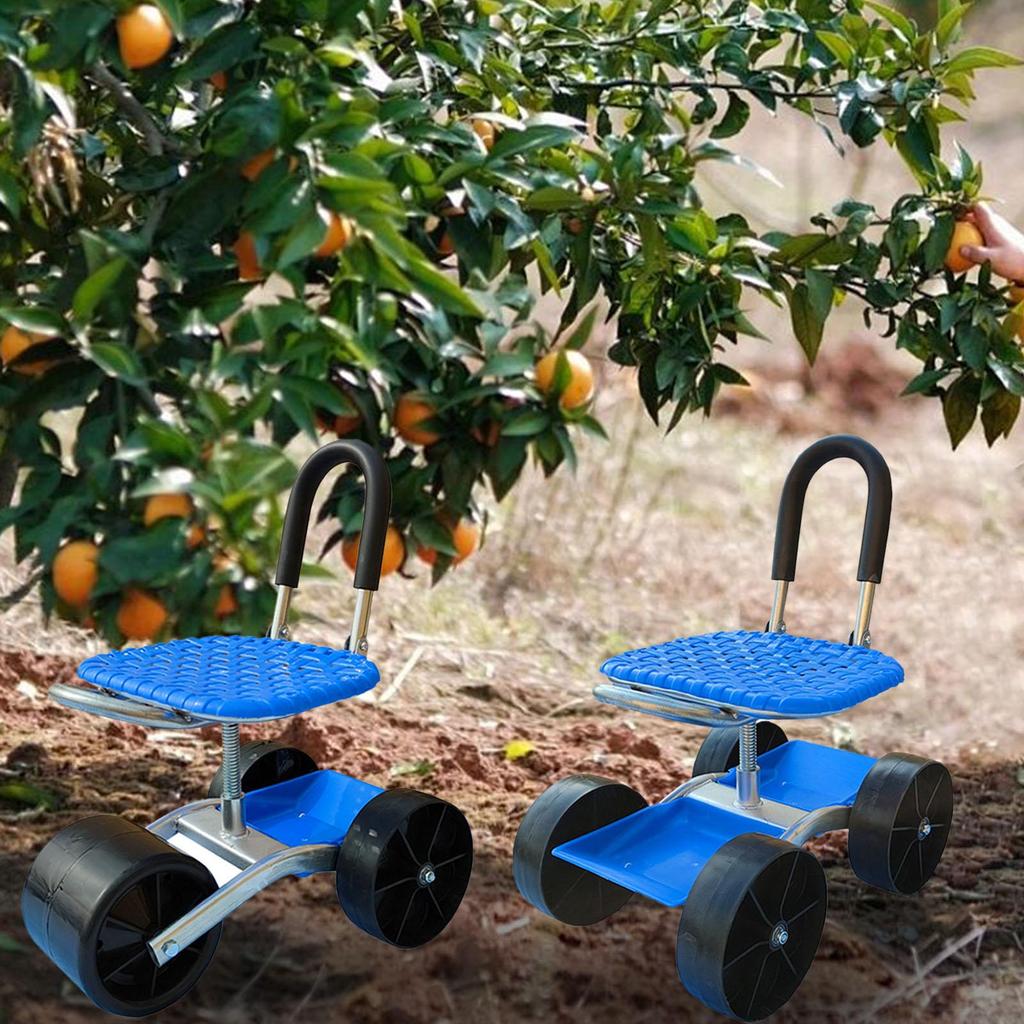 [Lszcx6l] สตูลทําสวน Rolling Garden ทํางานที่นั่งอเนกประสงค์สวนรถเข็น Rolling Seat เก้าอี้สวนสําหรับปลูกสนามหญ้าสวนฟาร์ม - รูปที่ 7