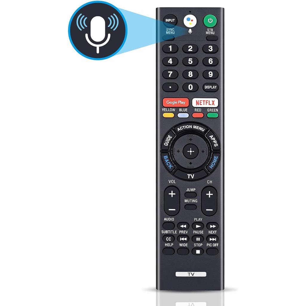 สําหรับ Sony Bravia TV Remote พร้อมควบคุมเสียง, สําหรับ Sony RMF-TX300U 4K สมาร์ท HDTV XBR-49X800E X