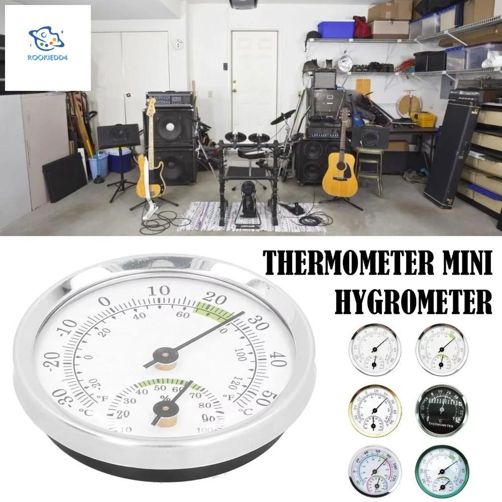 ROOKIEDD4 เครื่องวัดอุณหภูมิ เส้นผ่านศูนย์กลาง 58MM ไม่ต้องใช้แบตเตอรี่ Mini Pointer Temperature, Ro