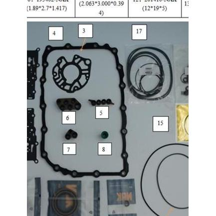 [Shopee Special Selection] เหมาะสําหรับ Hummer Cadillac Chevrolet GMC 6L80 Gearbox Clutch Disc ลูกสู