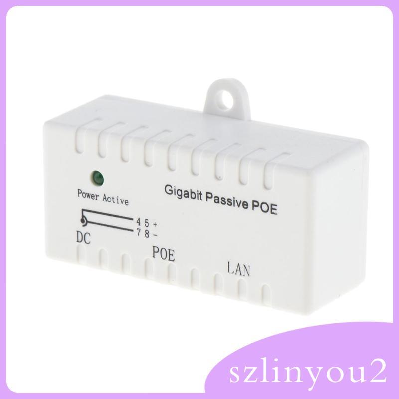 [szlinyou2] Gigabit Passive Power Over Ethernet POE สําหรับกล้อง IP, 2.1 มม.x 5.5 มม.DC