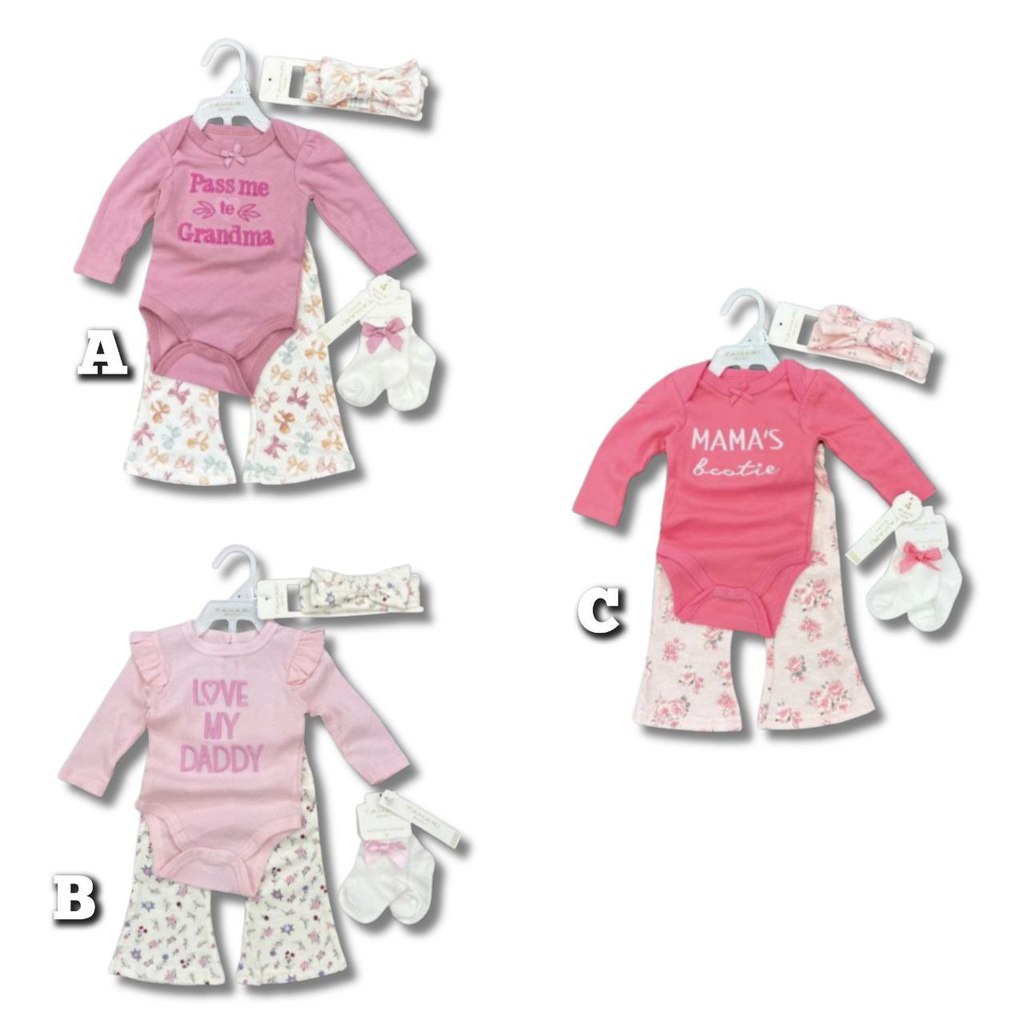 SET 4IN1 JUMPER CUTE SERIES - BABY SET CE BABY TODDLER TB4J