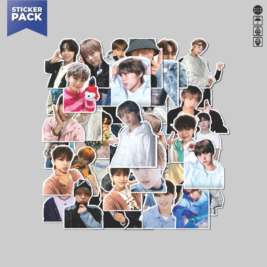 [100 ชิ้น]Hoshizawa Miraku สติกเกอร์แพ็ค (NouerA) ความงามไวนิลสติกเกอร์ตกแต่งกันน้ําแล็ปท็อปหนังสือ 