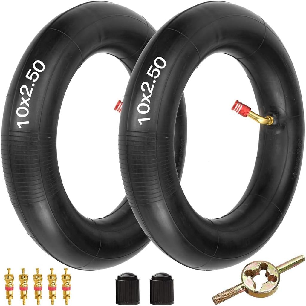 FVRITO 10x2.50/2.75 10 Inch Inner Tube for Smart Self Balance mobility Electric Scooter 36v 48v 400w