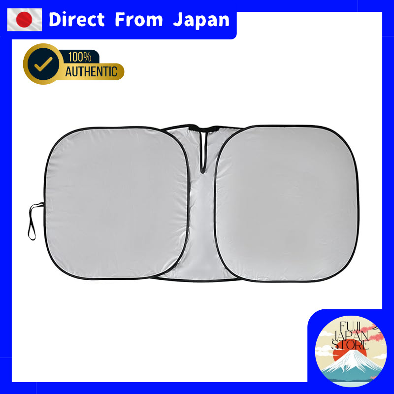 Pop-Up Car Sunshade - Front Window UV Protection (M, S, L Sizes) with Compact Storage and Handle Cov