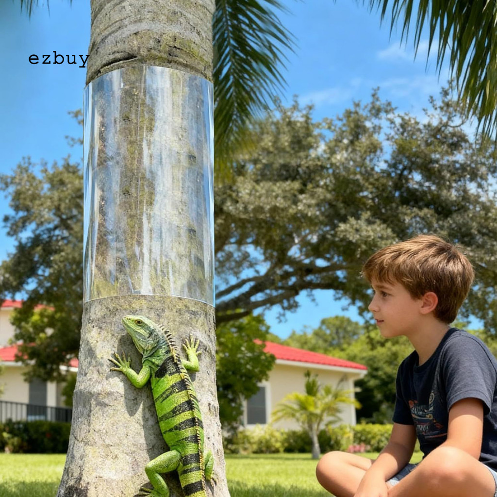 [EY] Iguana การป้องกันการปีนเขาห่อต้นไม้โปร่งใส Iguana Barrier Iguana Tree Wrap ตัวป้องกันลําต้นโปร่