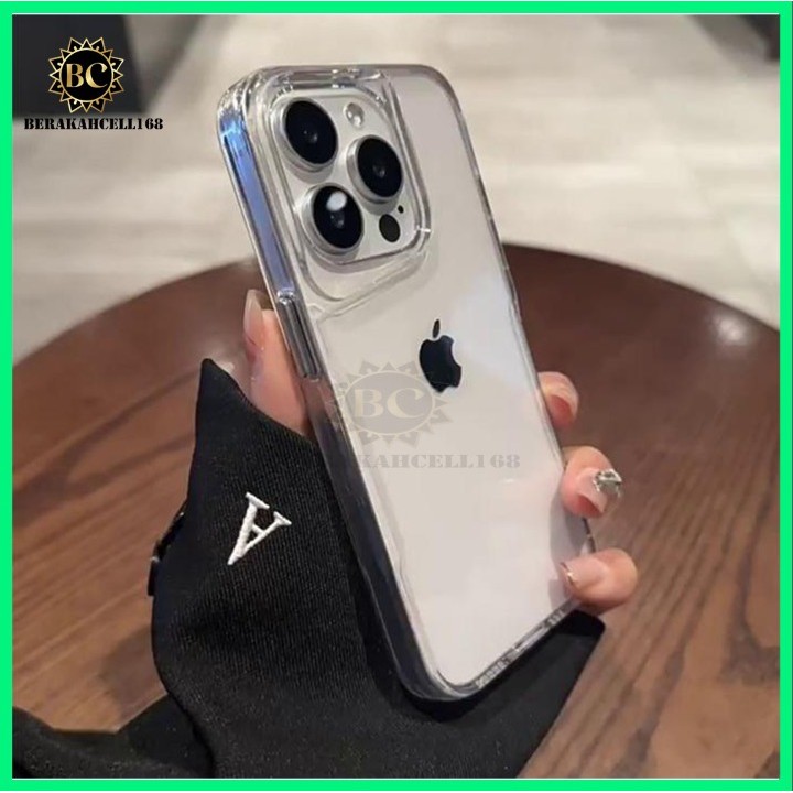 BCL168 - CASE SPIG3N CRYSTAL CLEAR สําหรับ IPHONE 16 16 PLUS 16 PRO 16 PRO MAX 15 15 PLUS 15 PRO MAX