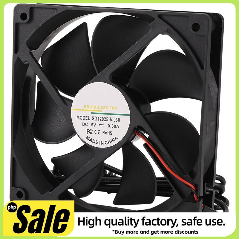 5V USB 2000RPM 12CM พัดลมระบายความร้อนเครื่องทําความเย็นความเร็วสูงสําหรับ Iceriver KS0 KS0 Pro