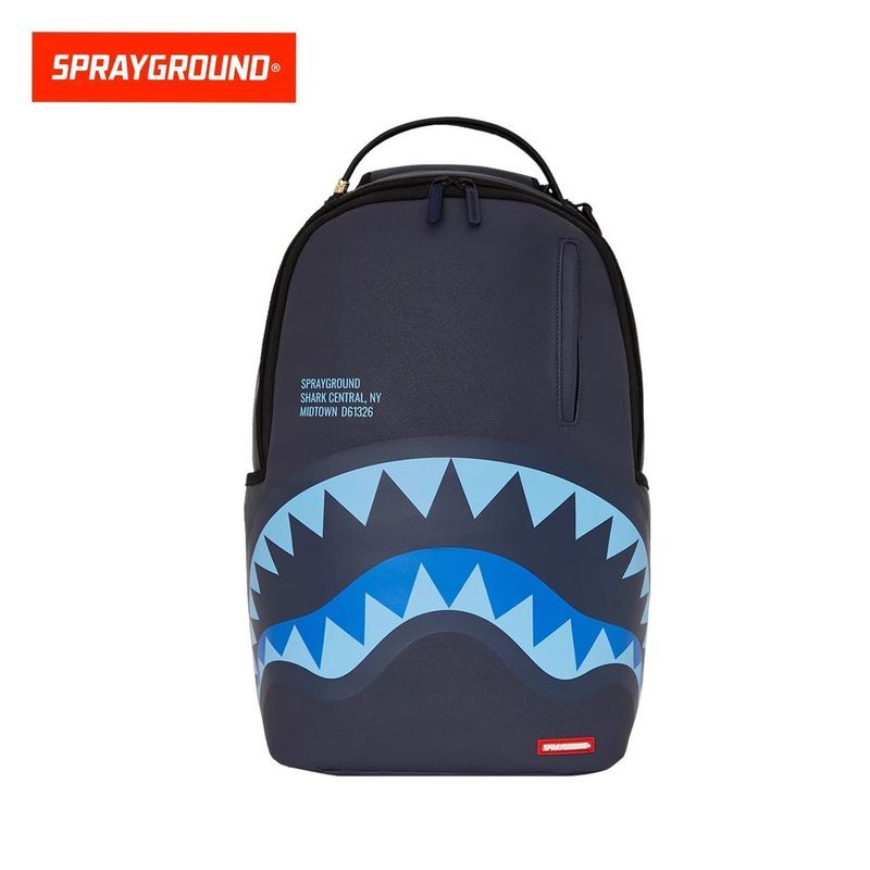 กว่างโจวติ้งเทรด จํากัด SprayGround Street Wear Shark Mouth Backpack Men Women Couple Backpack Ameri