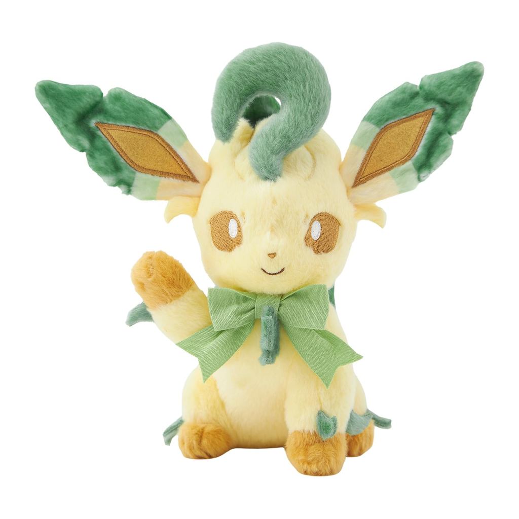 Original Plush Toy from Pokémon Center - Eevee Collection - Leafeon