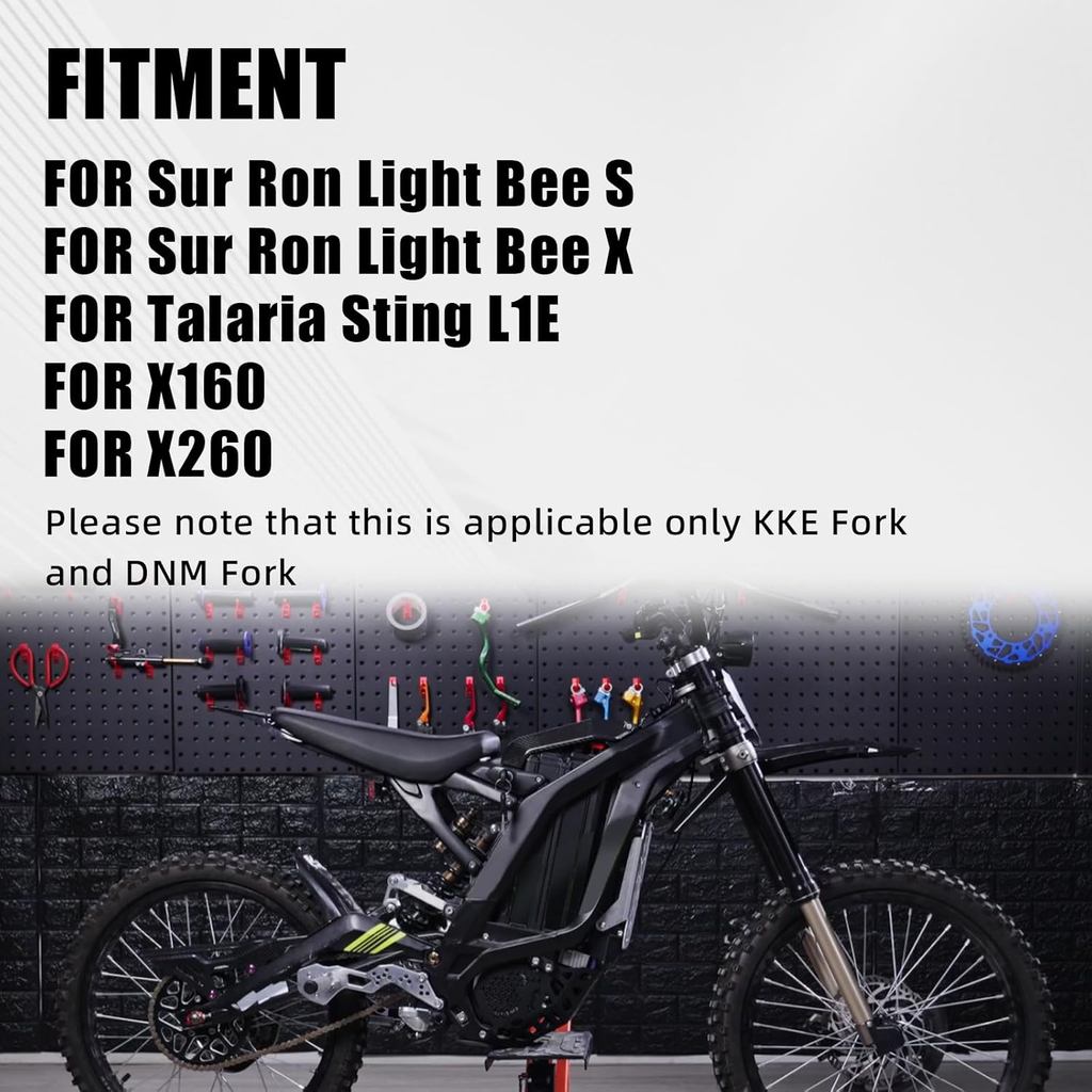 M16x1.5 Front Fork Axle Nut for Surron,Front Wheel Axle Nuts Screws for Dirt Bike Sur Ron Light Bee 