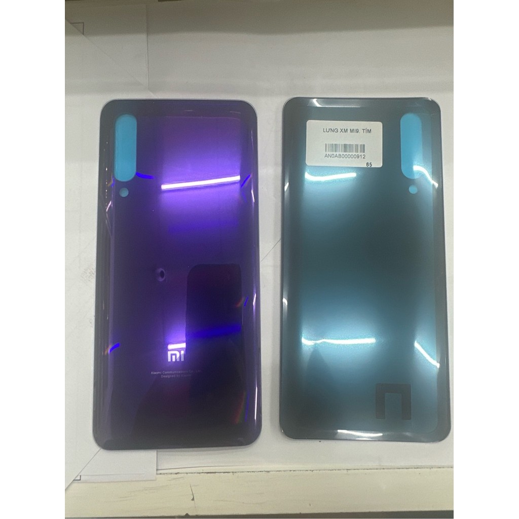 Xi@omi mi9-ฝาหลังสีม่วง