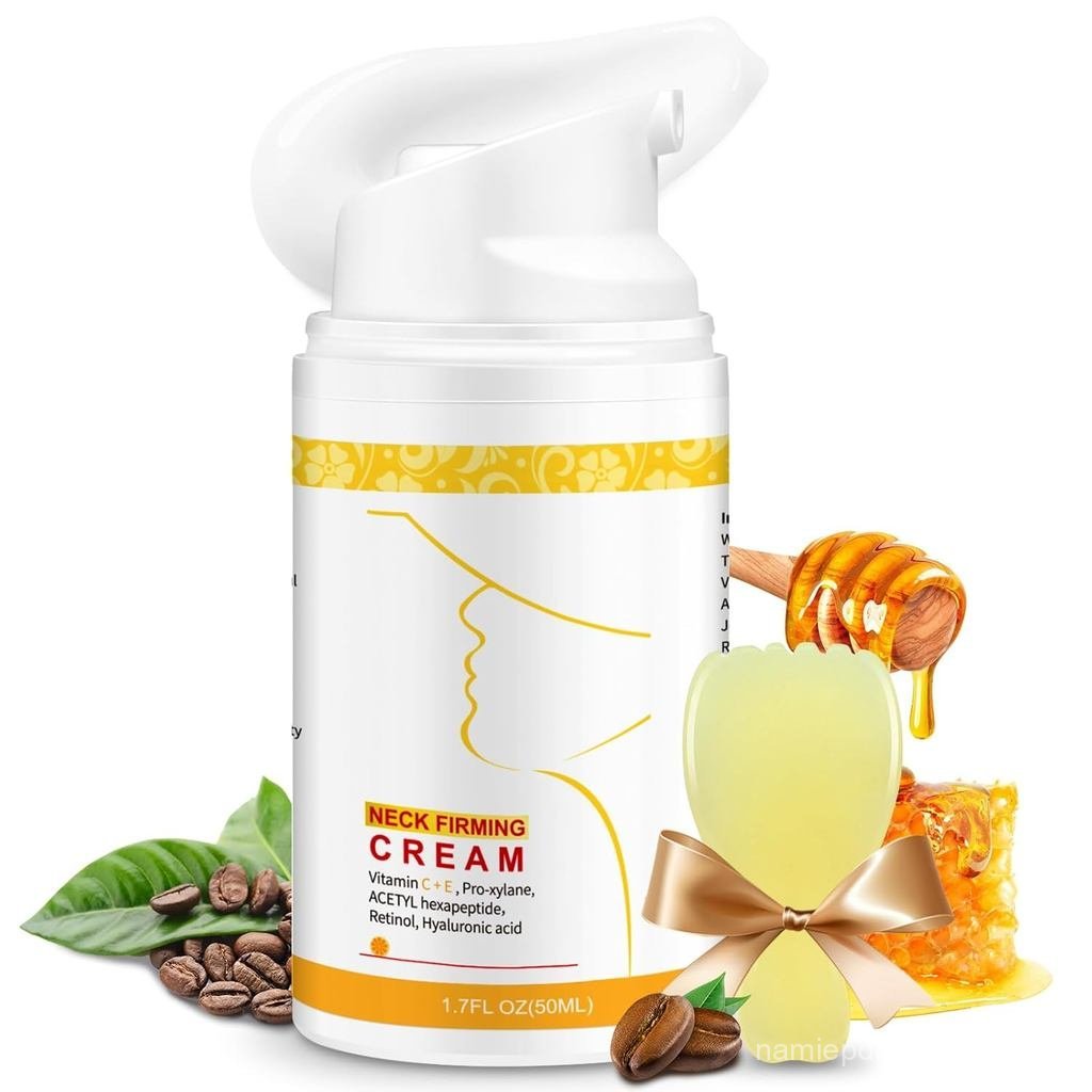 ครีมทาคอ คอลลาเจน Retinol & Hyaluronic Acid Neck Firming Cream- Anti-Aging Moisturizer Cream for Tig