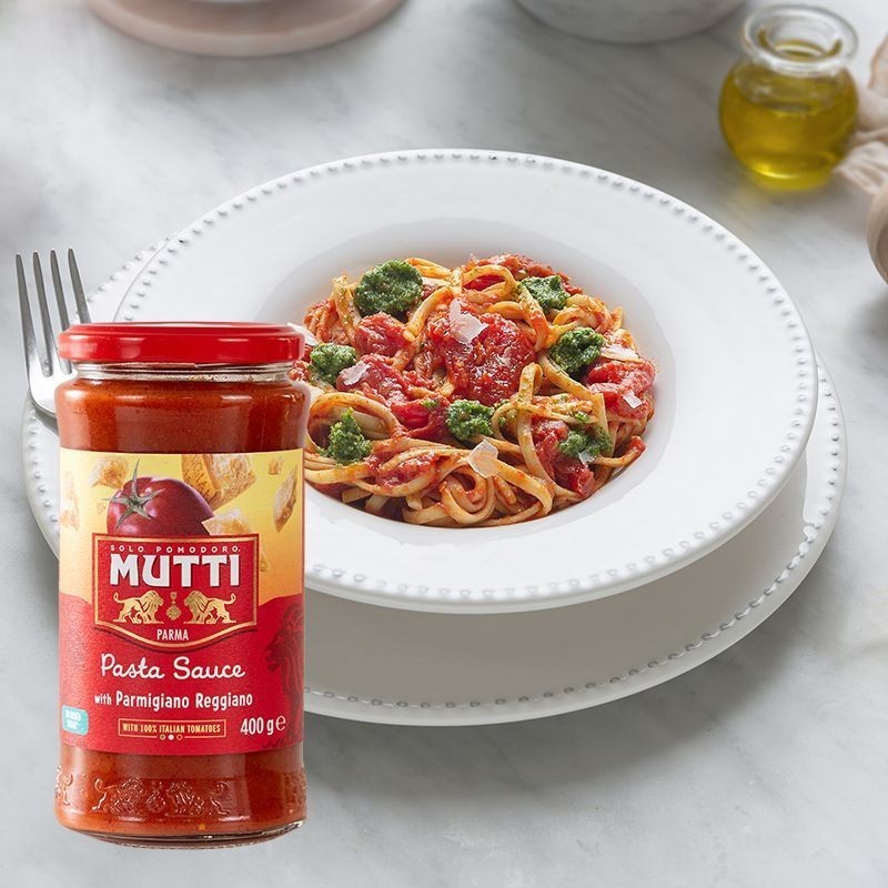 MUTTI MUTI ชีสมะเขือเทศซอสพาสต้า 400g อิตาเลี่ยนนําเข้าซอสปรุงรสพาสต้าในครัวเรือน/MUTTI MUTTI มะเขือ