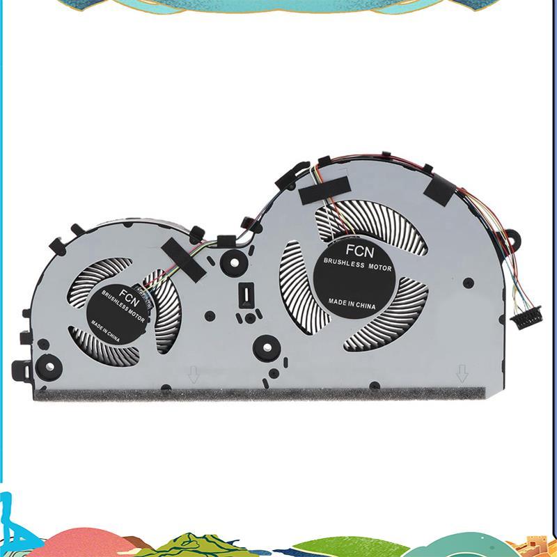 เปลี่ยนพัดลมระบายความร้อน CPU พัดลมระบายความร้อน CPU สําหรับ Ideapad L340-15IRH L340-17IRH -พัดลมระบ