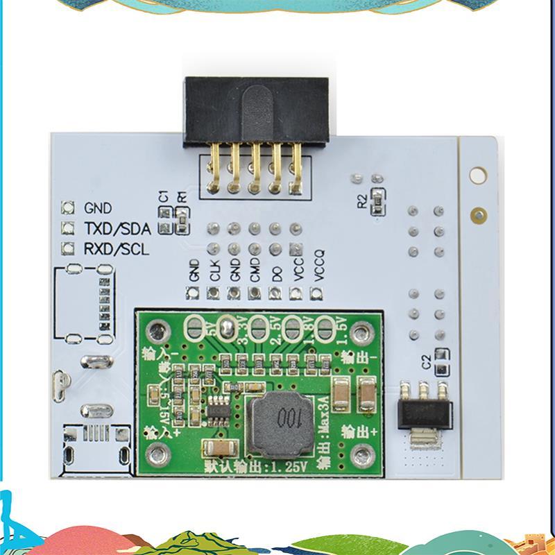 RT809H อะแดปเตอร์ EMC ISP บอร์ดสําหรับคลิปทดสอบการเขียนอย่างรวดเร็วอ่านความเร็วเครื่องคิดเลขชิป