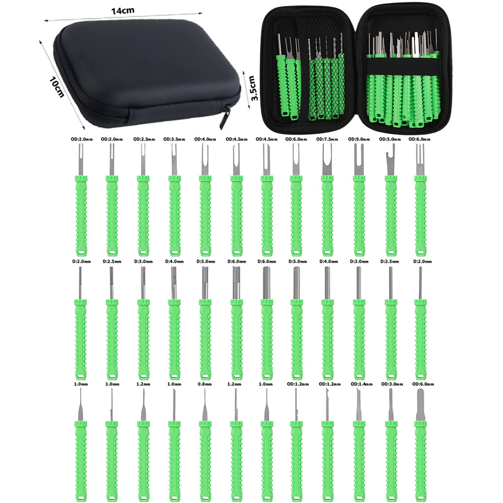 รถ Terminal Ejector Terminal Harness Ejector ฮาร์ดแวร์ Disassembly เครื่องมือ Harness Terminal Eject