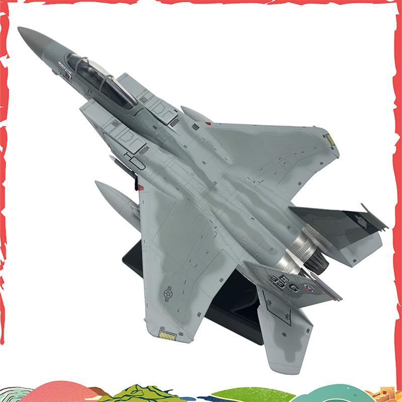 Super 1/100 Scale Diecast เครื่องบิน F15 Eagle American Navy เครื่องบินสําหรับคอลเลกชันของขวัญตกแต่ง