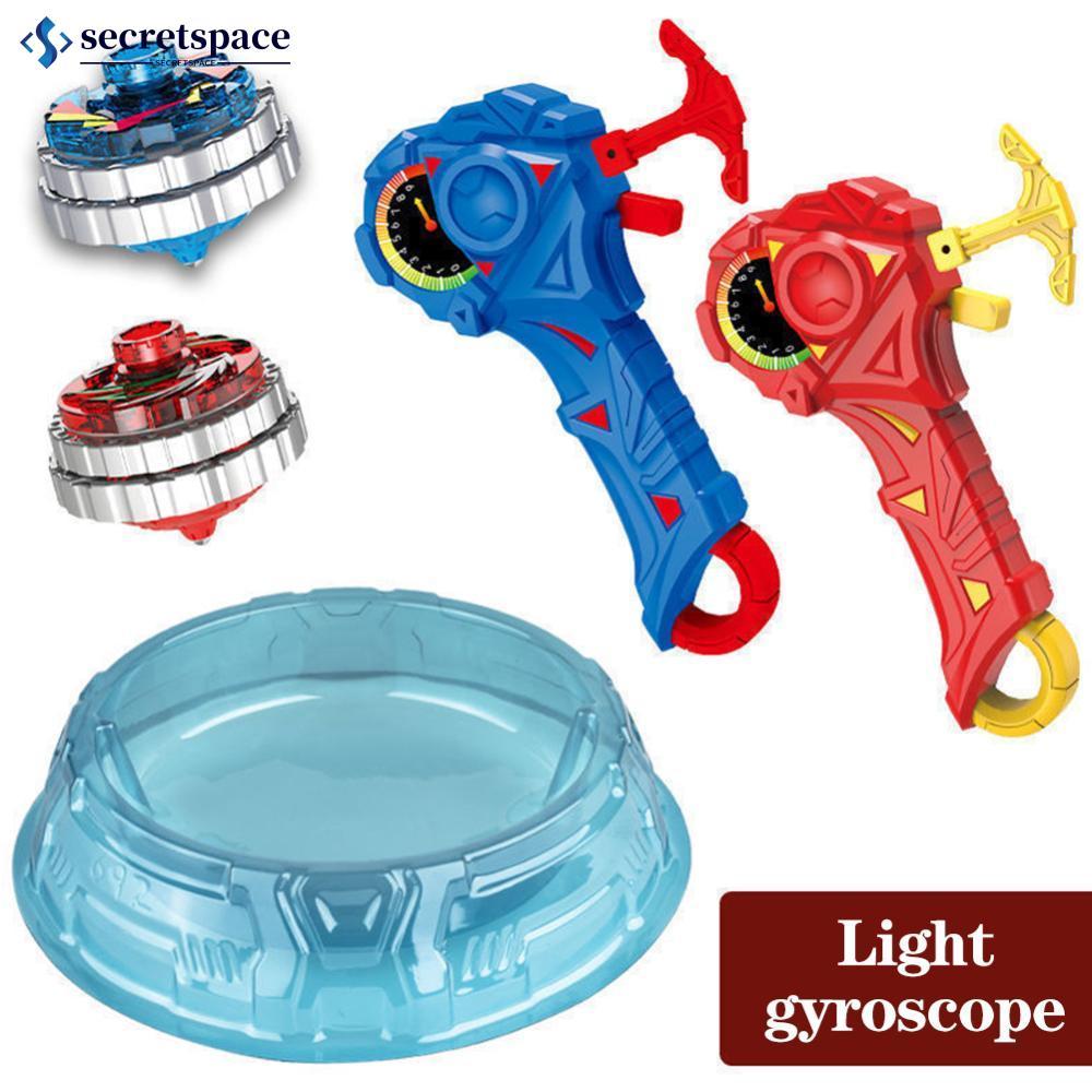 SECRETSPACE 4D Demolition Launcher Battle Spinning Top Competitive ของเล่นใบมีด Gyroscope ของเล่นเด็