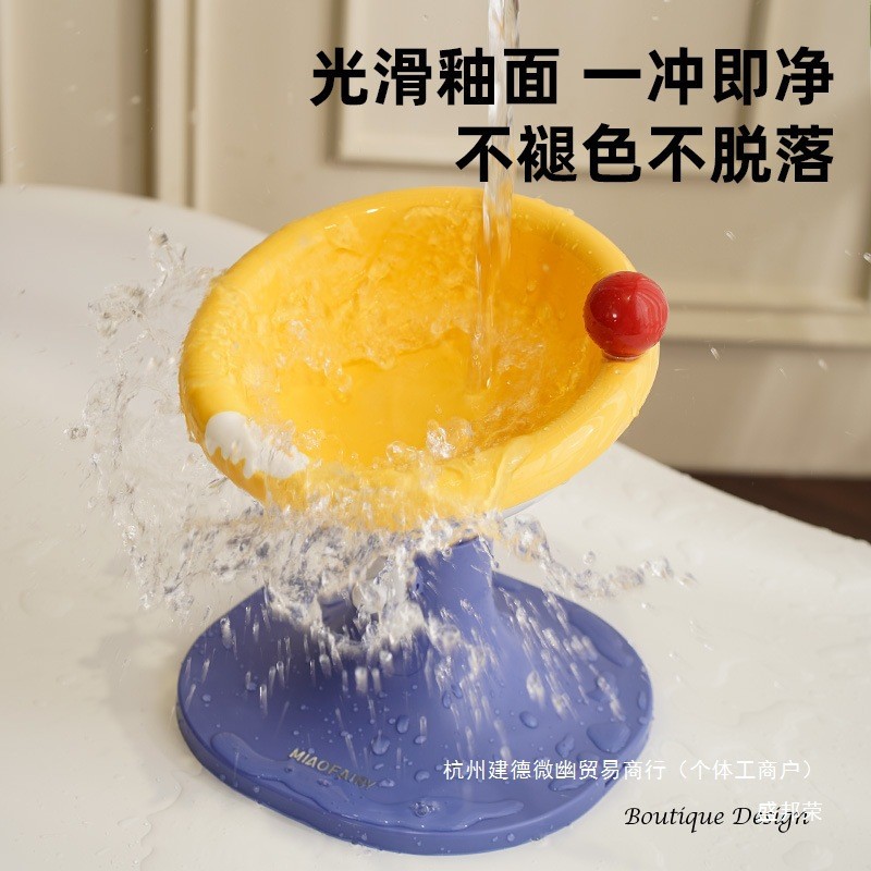 โรงงานขายตรงไอศกรีมชามอาหารแมวชามแมวปรับสัตว์เลี้ยงชามข้าวป้องกันการพลิกคว่ําชามอาหารคอป้องกันเท้าสู