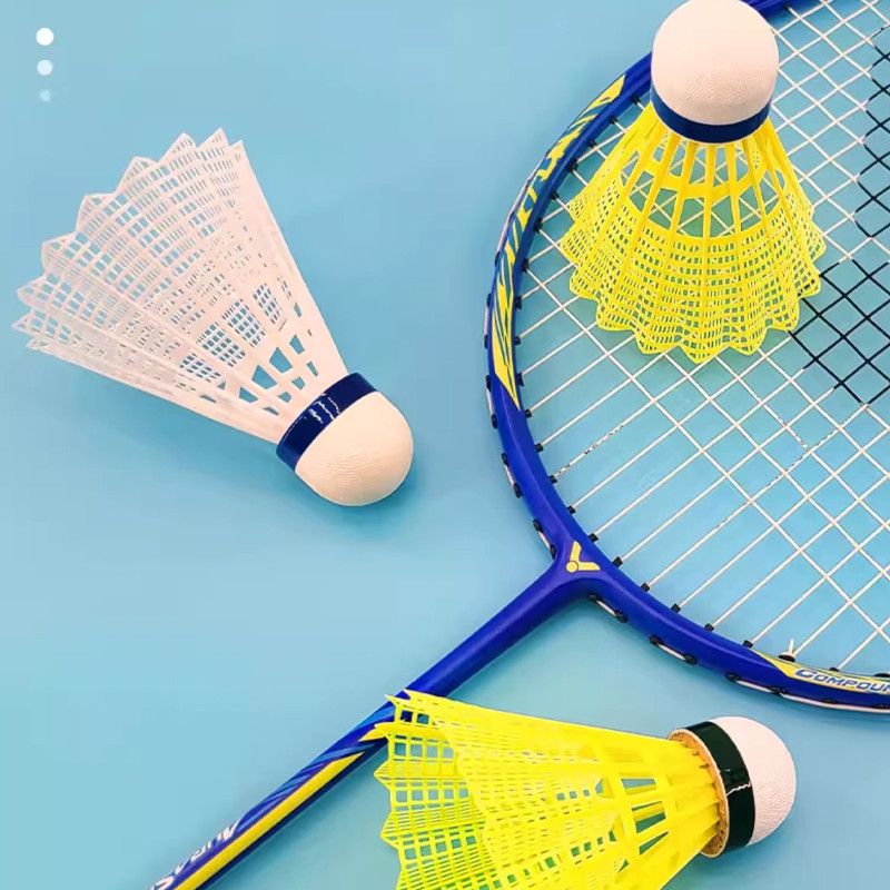 VICTOR ลูกแบดมินตัน พลาสติกไนร่อน NS 1000 (6ลูก) ความเร็วปานกลาง - รูปที่ 4