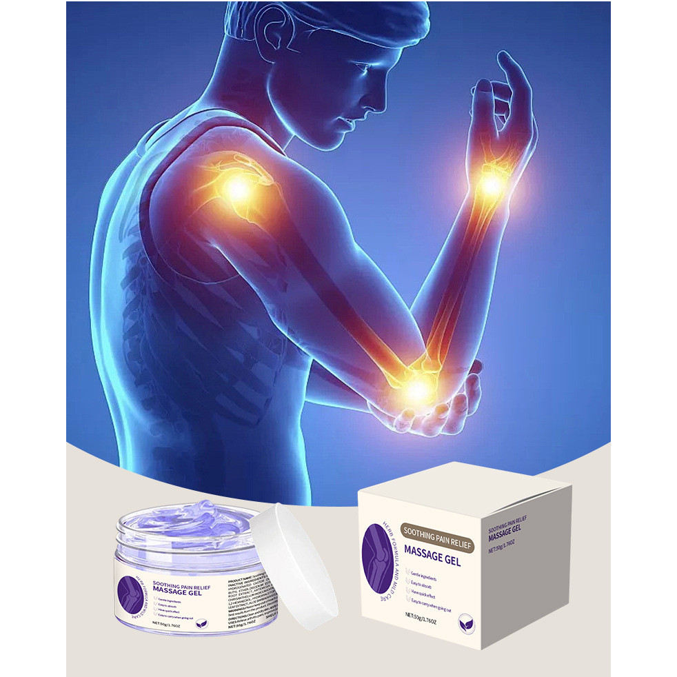 [คลังสินค้าพร้อม] ขายร้อน SOUTH MOON Body Massage Gel Care สําหรับข้อต่อไหล่เข่าสบายใช้ภายนอกทุกวัน 