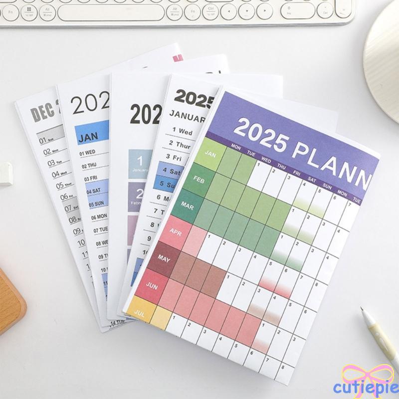 Cutie 2025 Yearly Planner 2025 Home Wall Calendar 2025 Full Year to View Calender