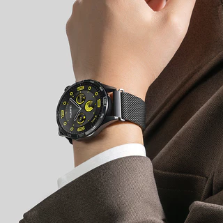 สายรัดแม่เหล็ก Milanese Loop for Samsung Galaxy Watch แถบสแตนเลส 20มม 22 มม for /Redmi Watch/Amazfit/Amazfit Bip 6
