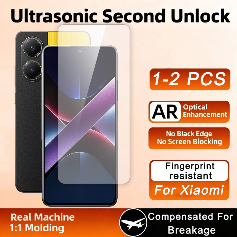 ฟิล์มกระจกนิรภัย Xiaomi Poco X7 X6 Neo X5 X4 X3 NFC M7 M6 M5 M5s M4 M3 F7 Ultra F6 F5 F4 GT Pro Plus