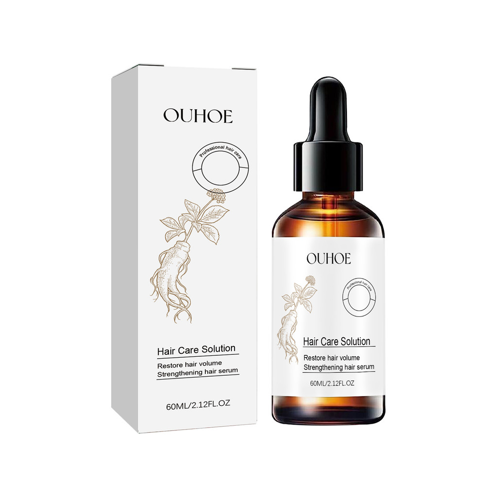 OUHOE Hair Dense Hair Lotion Moisturizing Anti-Hair Loss Strong Hair ครีมนวดผมนุ่มปุยหนาแน่น
