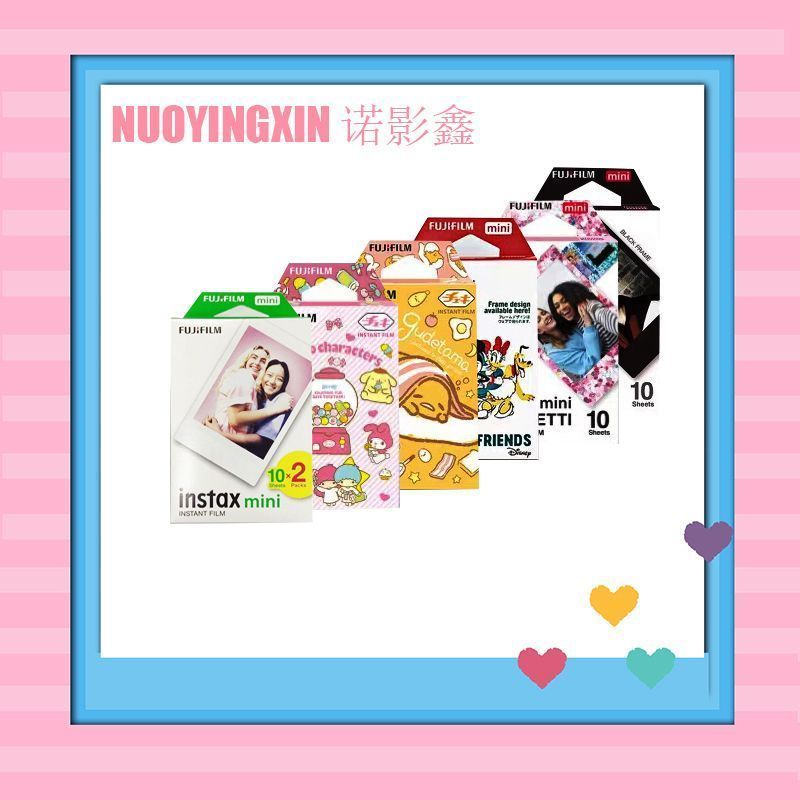 กวางโจว Wechat Trading Co., Ltd. กระดาษภาพถ่าย Fuji Polaroid 10 ซม. One-Time Image MINI MINI MINI9/1