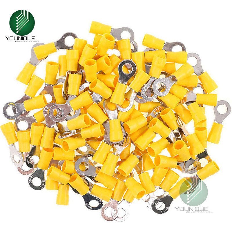 R RV Series Round Terminal Connection Nose Pre-Insulation Terminal 5.5 RV 09NZ