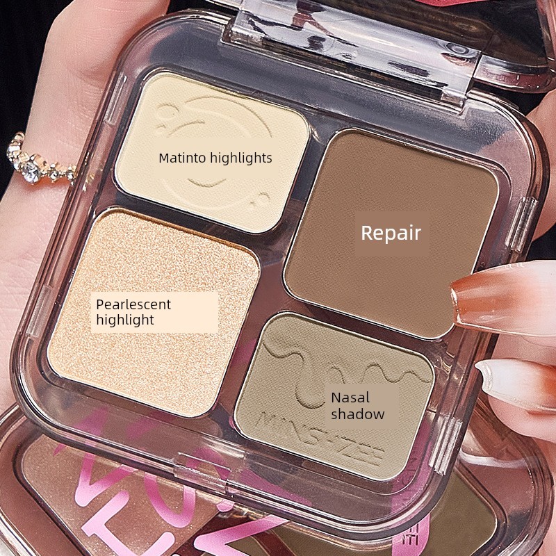 คอนทัวร์ คอนทัวร์หน้า Perfect Time Diary Contouring Highlighting All-in-One Disc Shadow Nose Shadow 