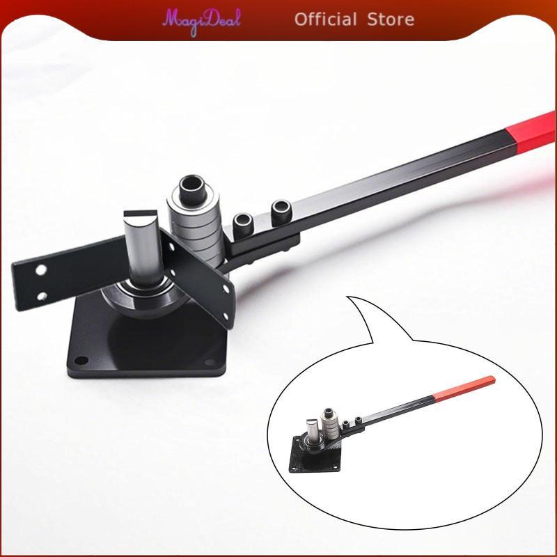 [MAGIDEA] เครื่องดัดลวดแบบแมนนวลอุปกรณ์พับม้านั่ง Heavy Duty DIY ลวด Bender สําหรับซ่อมทองแดงบ้านงานโลหะเดสก์ท็อป
